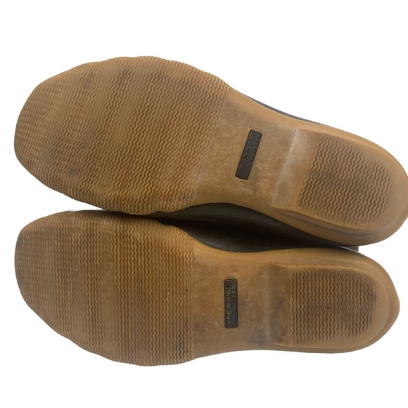 Sperry Top Sider Duck Boots Waterproof STS91176 Women's Size 8 Brown Leather - Picture 7 of 11